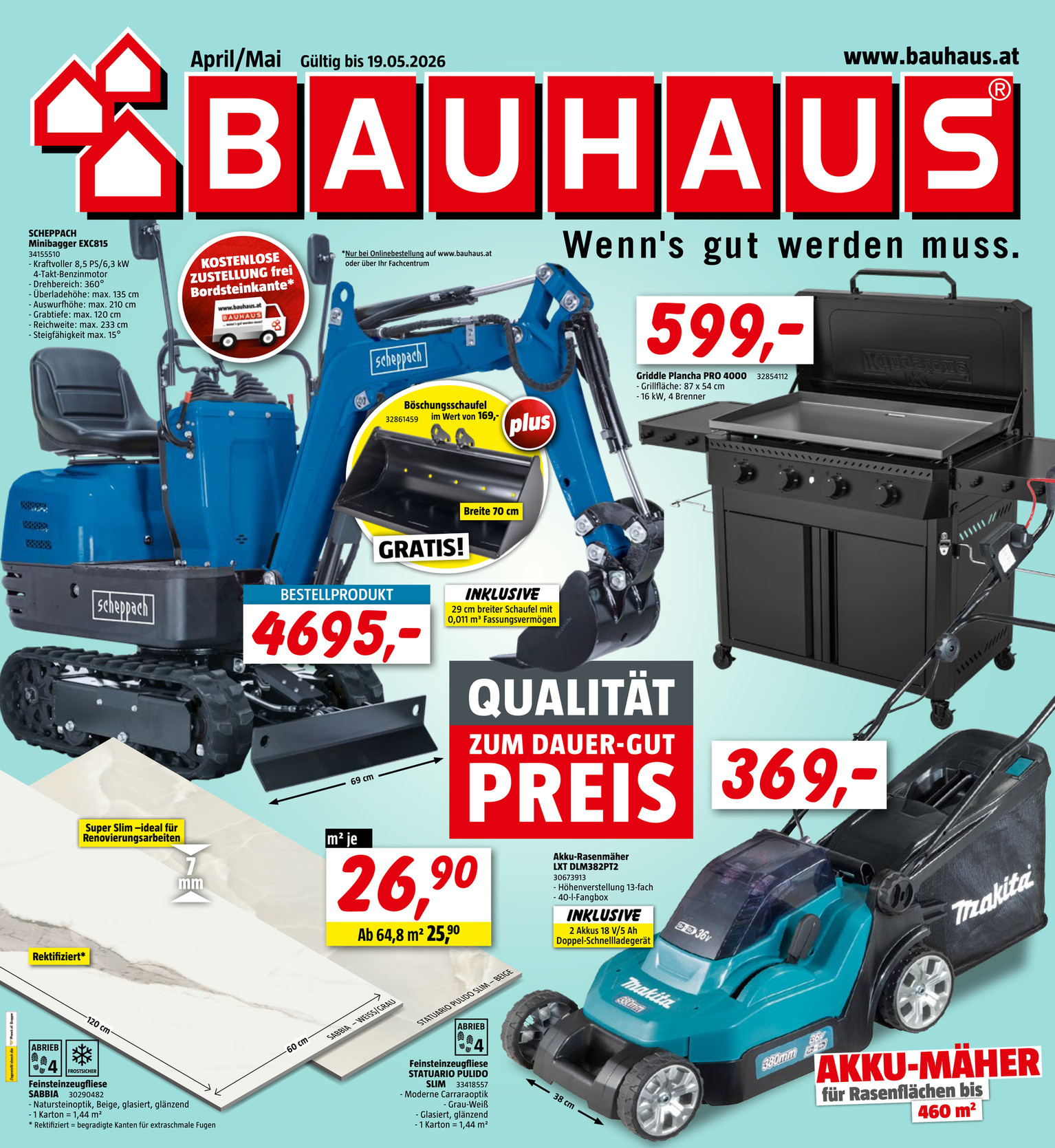 Bauhaus Flugblatt Kw18 2026