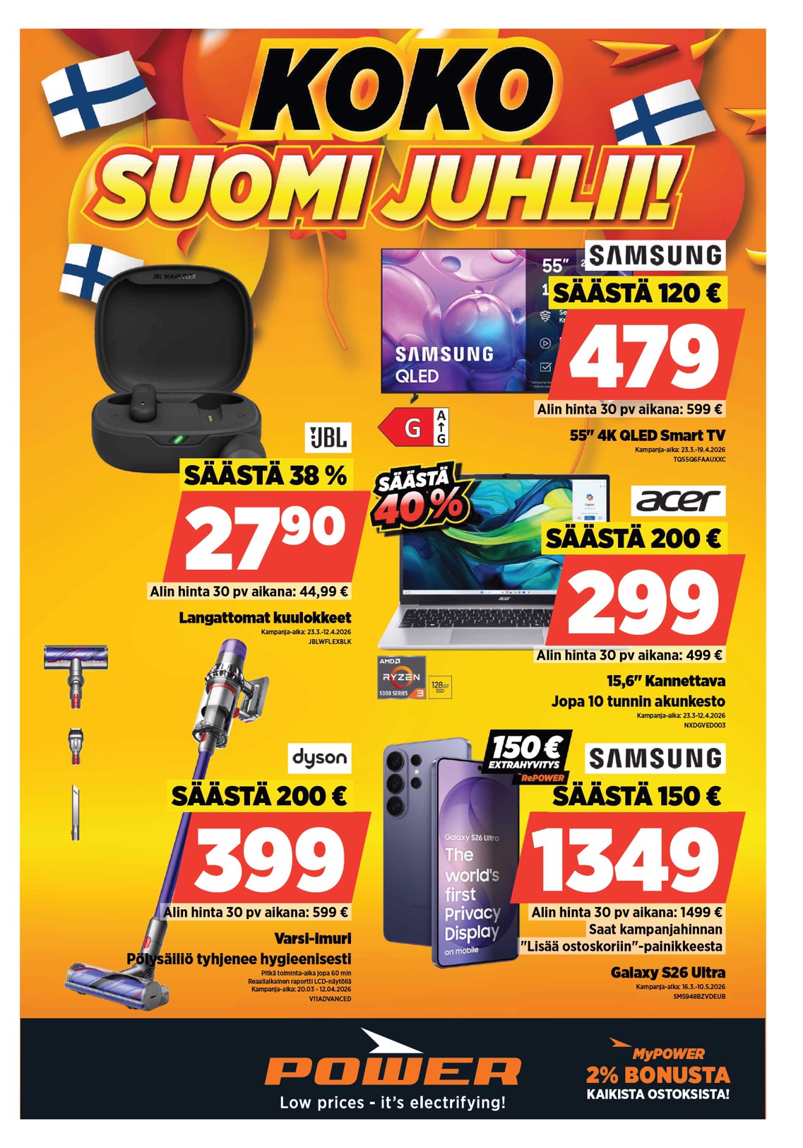 Power viikon mainoslehti