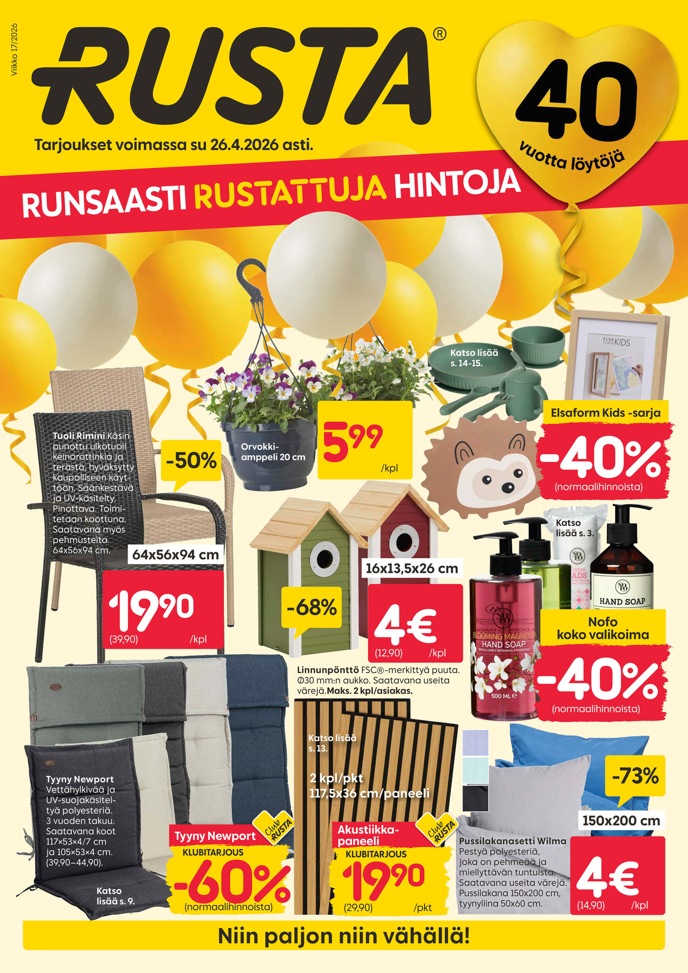 Rusta tarjouslehti