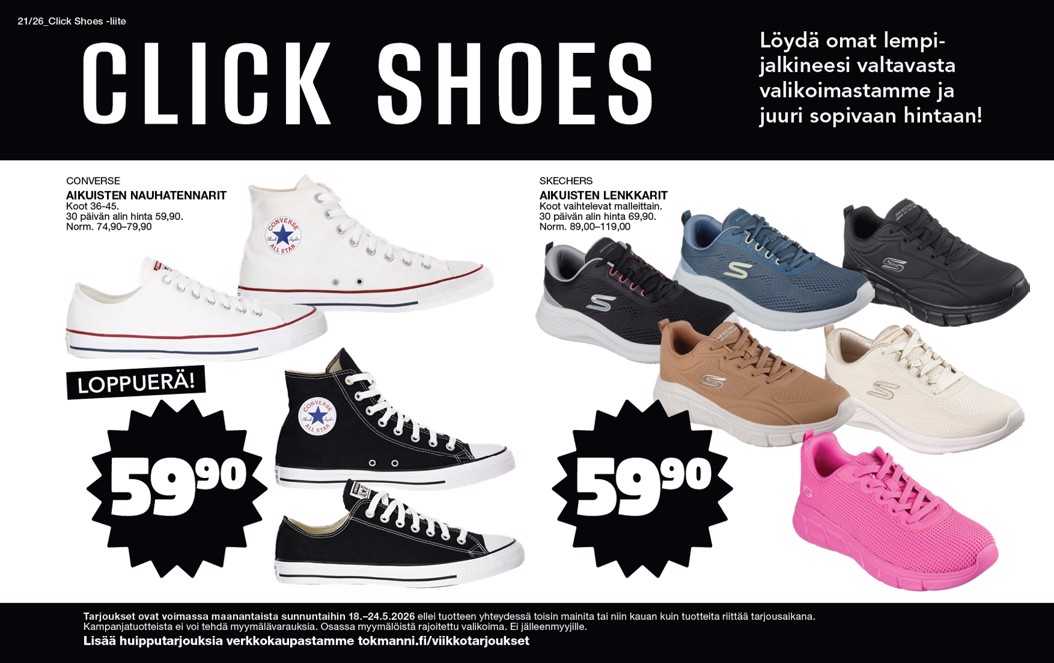 Click Shoes Liite vk 21