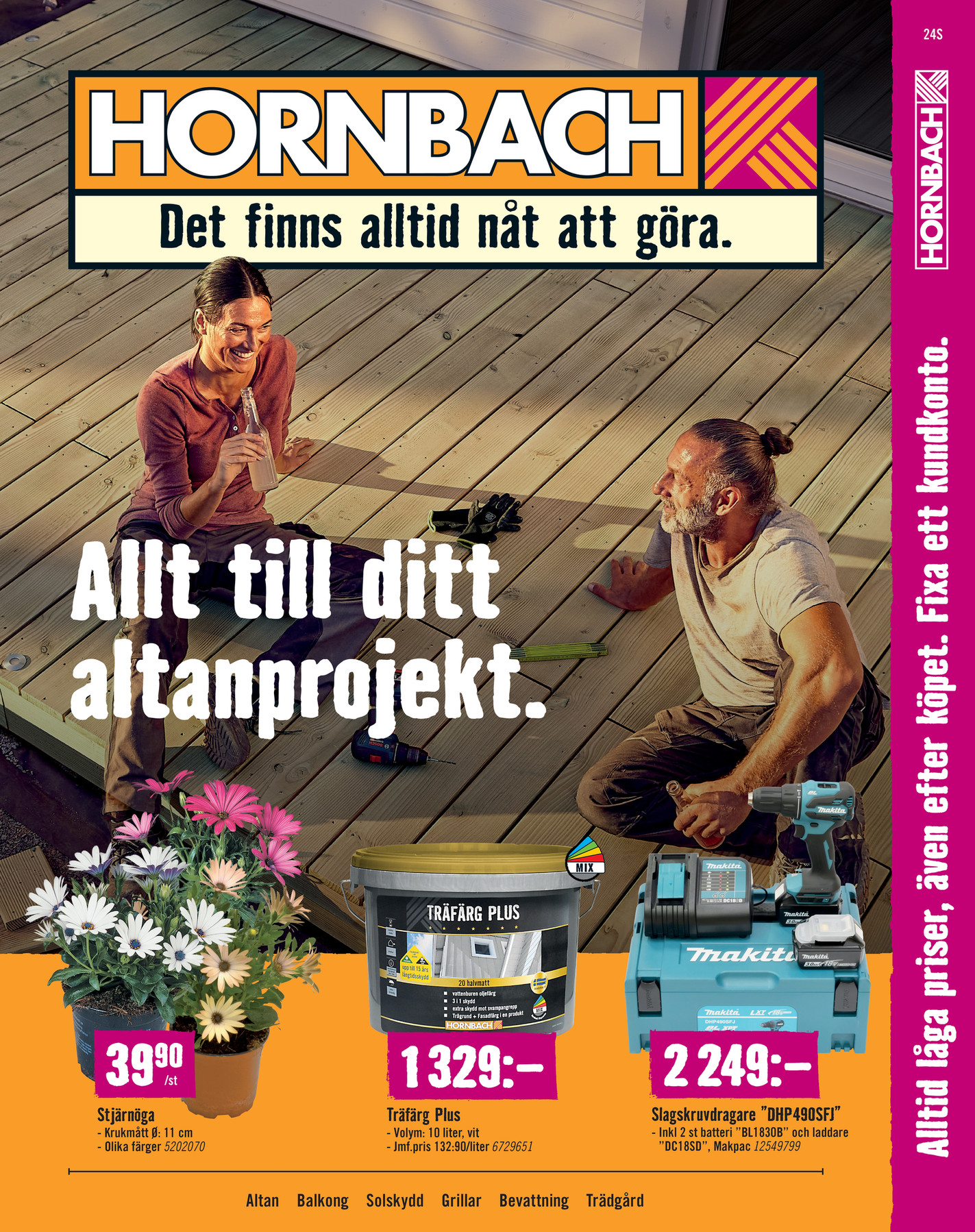 Hornbach kampanjblad