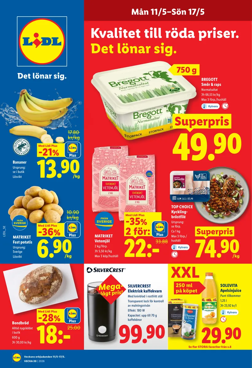 Lidl Erbjudanden vecka 20