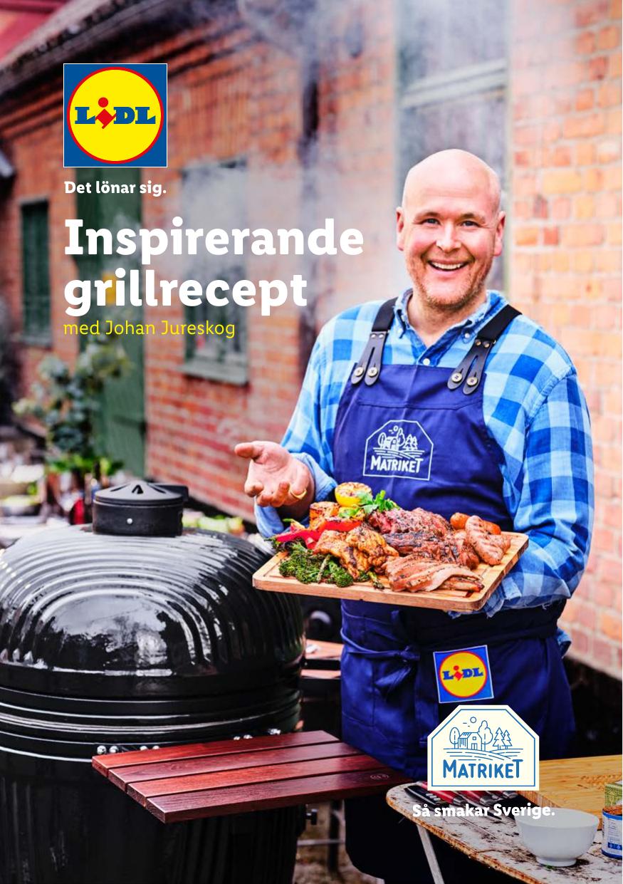 Inspirerande grillrecept med Johan Jureskog